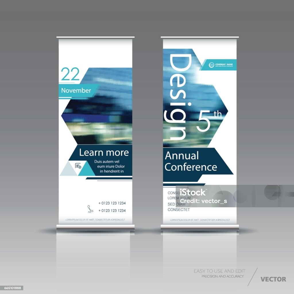 Vertical Program Banner Vertical Banner Design Stock Illustration - Download Image Now - Web ...