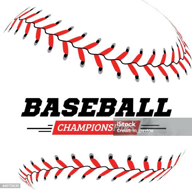 Baseball Ball On White Background Stock Illustration - Download Image Now - Baseball - Ball, Baseball - Sport, Logo