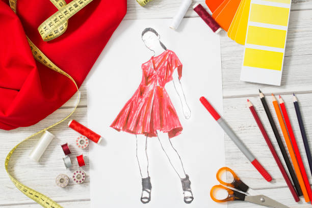 istock Fashion designer. 665117216