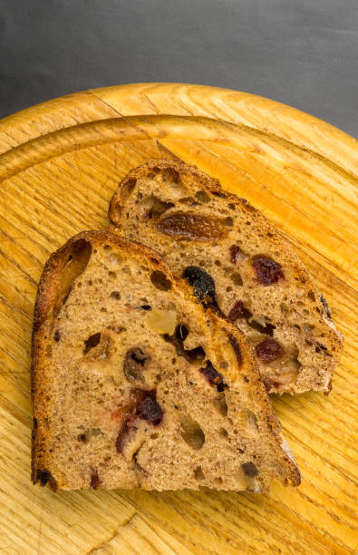 istock Slices of malt bread handmade 665120756