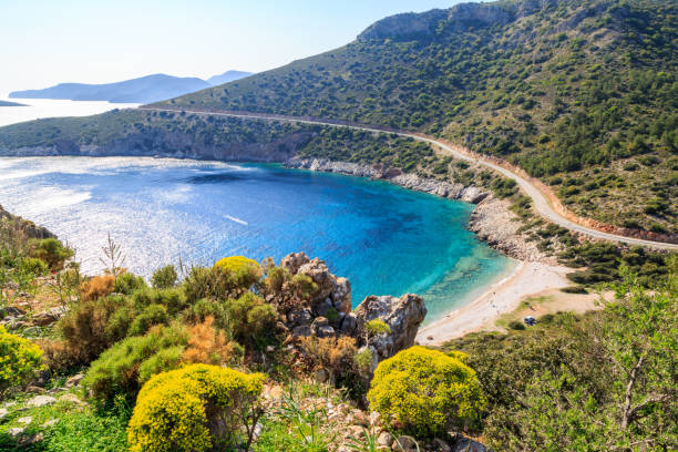 istock Beautiful bay between palamut buku and mesutiye in Datca, Turkey 665140004