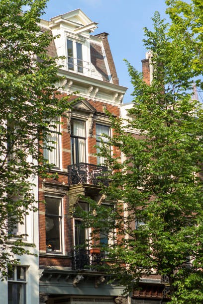 istock Traditional old buildings in Amsterdam 665153882