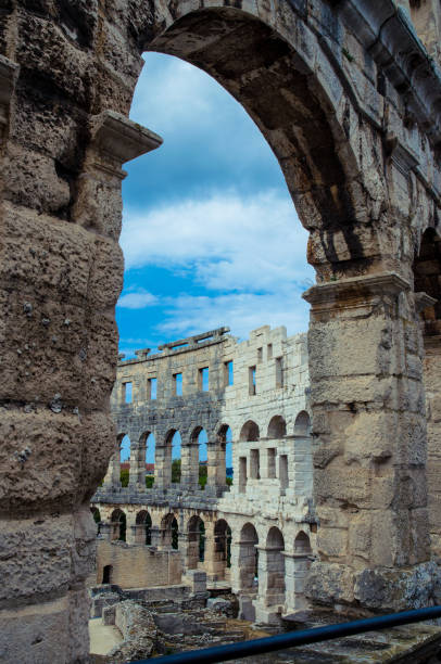 istock roman amphitheatre in Pula, Croatia 665155138