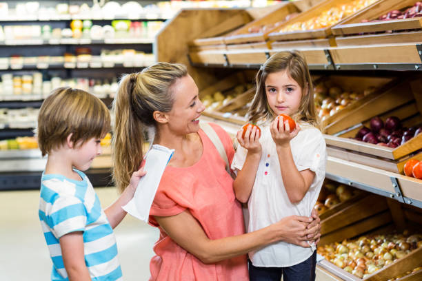 istock Young family doing some shopping 665162070