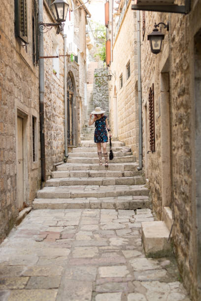 istock Perfect mediterranian passagealley only for herself 665165546