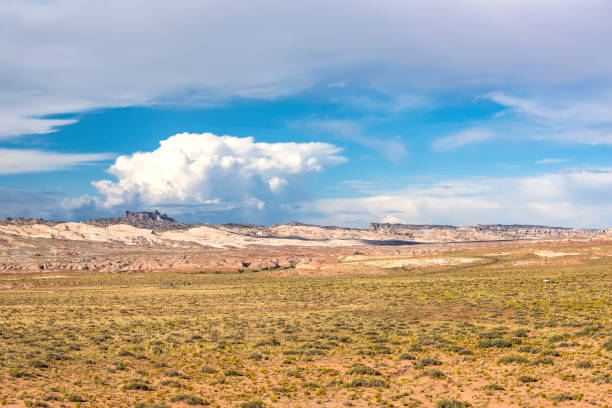 istock Landscape view of Utah desert by Goblin valley state park 665169742