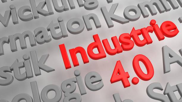 3D Industrie 4.0 word cloud 3D Industrie 4.0 word cloud zukunft stock pictures, royalty-free photos & images