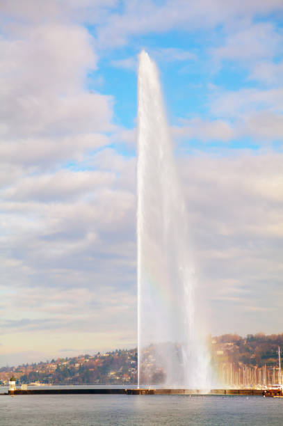 istock Geneva Water Fountain (Jet d'Eau) 665178246