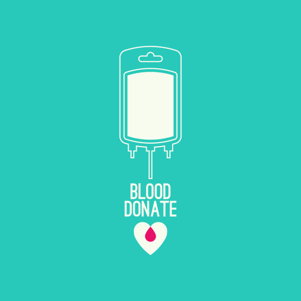 Abstract background with blood bag Abstract background with blood bag. Icon donation  with heart. Vector image help the sick and needy. dropper with drop. Logo donors choose stock illustrations