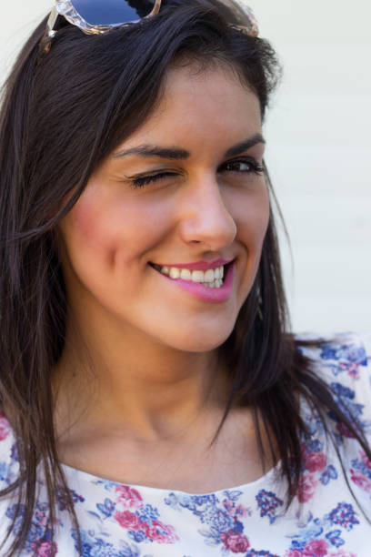 istock Young woman laughing 665182056