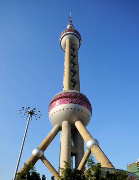 istock Oriental Perl tower in Shanghai 665193856