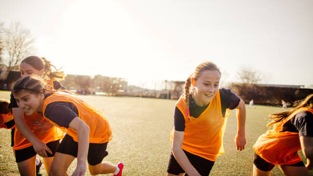 istock Girls playing soccer 665212024