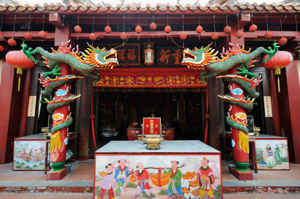 istock Chinese temple in Melaka. Malaysia 665232892
