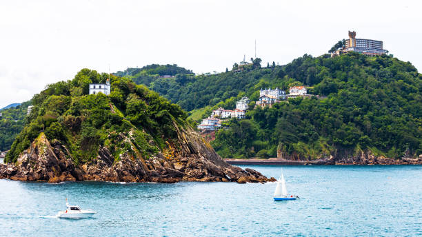 istock View to San Sebastian, Spain. 665234940