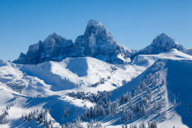 istock Teton Range viewed from Grand Targhee 665238786