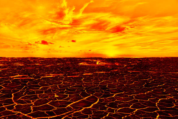 The surface of the lava. background. The surface of the lava. background. volcanic landscape stock illustrations