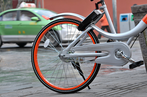 Bike share in Chengdu,China