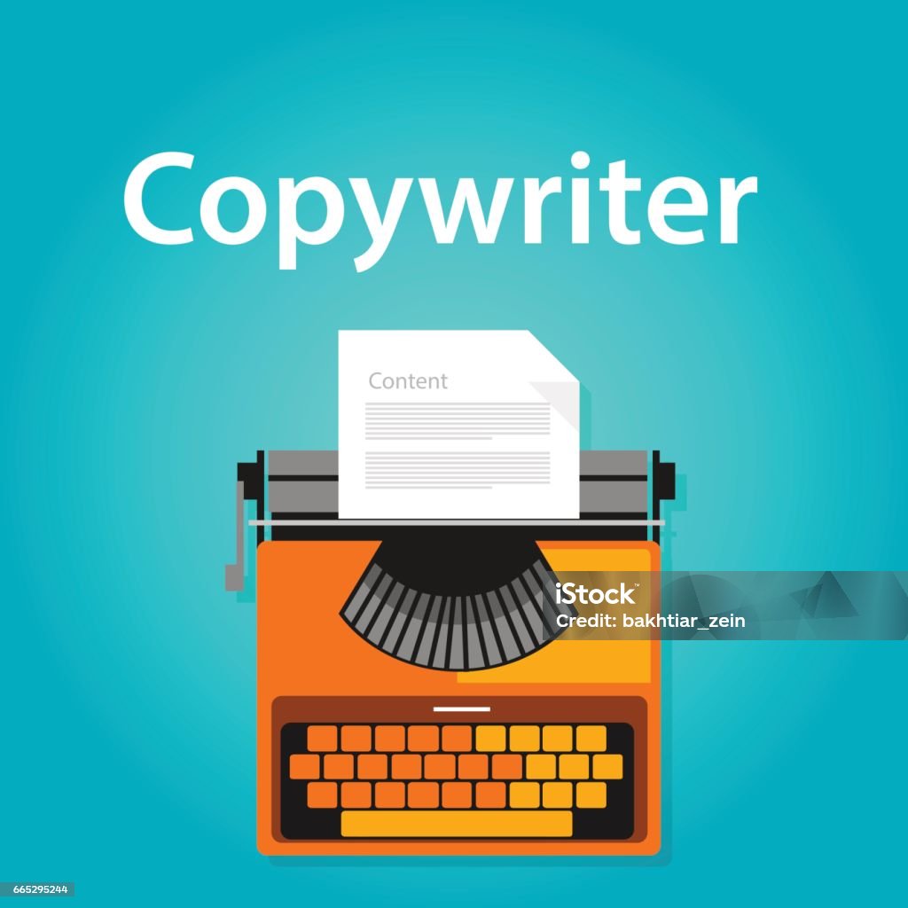 copywriter jobs typing machine typewriter office working vacancy copywriter jobs typing machine typewriter office working vacancy vector CD Writer stock vector