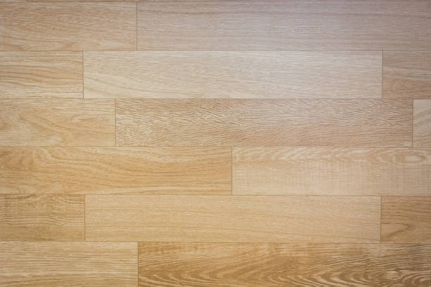 istock Brown wood plank wall texture background 665338118