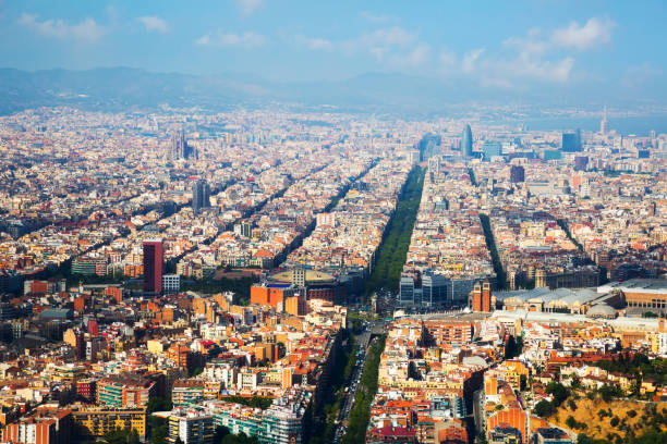 istock The Eixample district of Barcelona in Spain 665345468