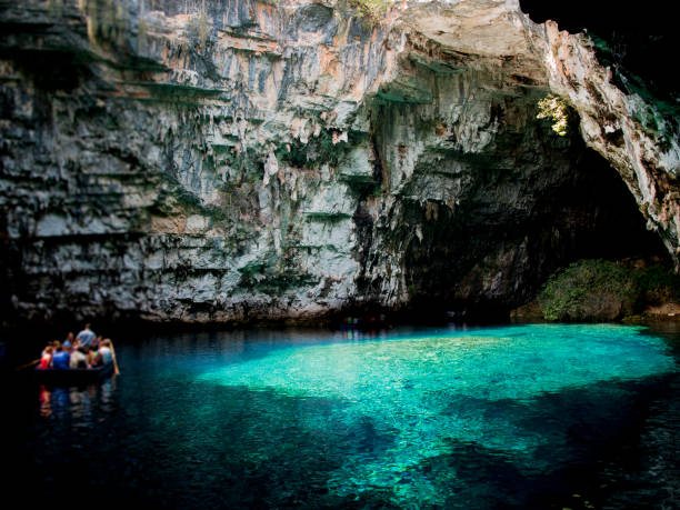 istock Melissani cave in greece at cefalonia 665360808