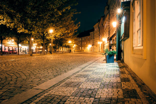 istock Night view of Prague. 665364658