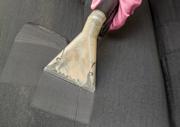 istock It is real situation. From the sofa during cleaning comes such dirt. Textile upholstered furniture chemical cleaning with professionally extraction method. Early spring cleaning or regular clean up. 665365878
