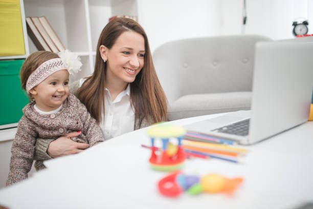 istock Mum and her little daughter 665376418