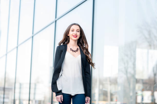 istock Business woman portrait 665377254