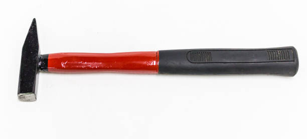 istock Hammer steel on white background 665386142