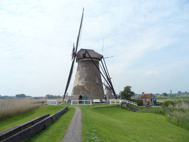 istock The Authentic Dutch Windmill at Kinderdijk Windmill Complex, South Holland 665390432