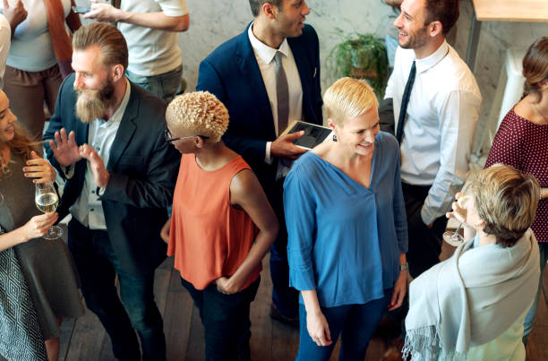 istock Party People Communication Talking Happiness Concept 665394842