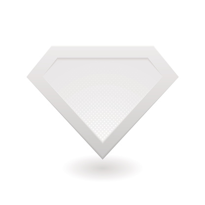 Superhero logo template. Monochrome. Vector, isolated eps10 Easy to edit