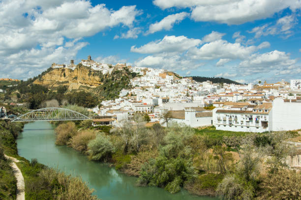istock Arcos de la Frontera village on hill, Spain 665407428