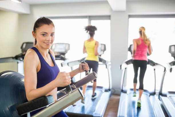 istock Fit woman smiling at camera 665407502