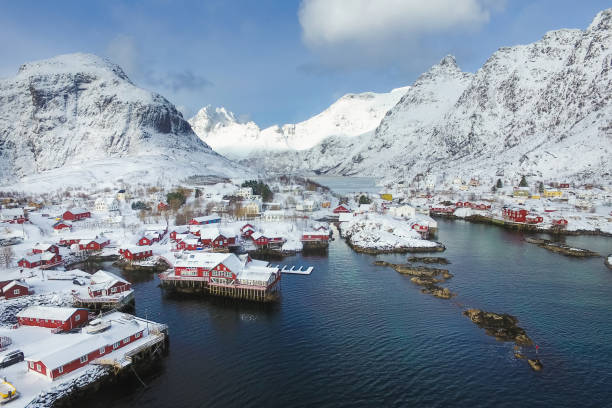 istock Fishing village in Lofoten 665409970