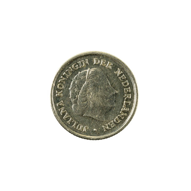 istock 10 dutch cent coin (1973) reverse isolated on white background 665411306