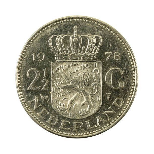 istock 2,5 dutch guilder coin (1978) obverse isolated on white background 665414124