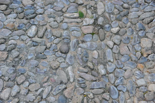 istock Cobblestones in Tossa del Mar - Spain- 665427612