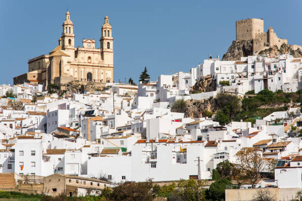 istock Olvera in Cadiz province, Spain 665428486