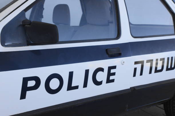 istock Old police car 665428616