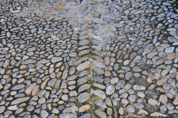 Cobblestones, Footpath, Tossa del Mar, Stones, Spain