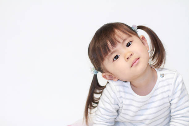 smiling Japanese girl (2 years old)