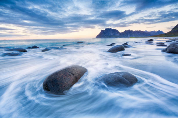 istock Uttakleiv Beach, Lofoten, Norway 665437958