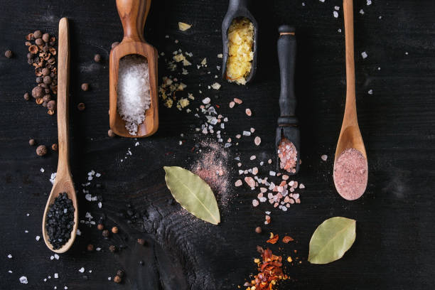 istock Variety of colorful salt 665438278
