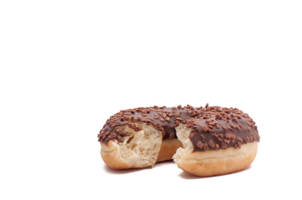 istock Delicious Donut with Sprinkles Isolated on White Background 665452076