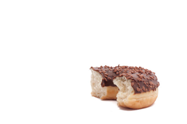 istock Delicious Donut with Sprinkles Isolated on White Background 665455720
