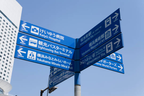 istock Minato Mirai's sign 665460636