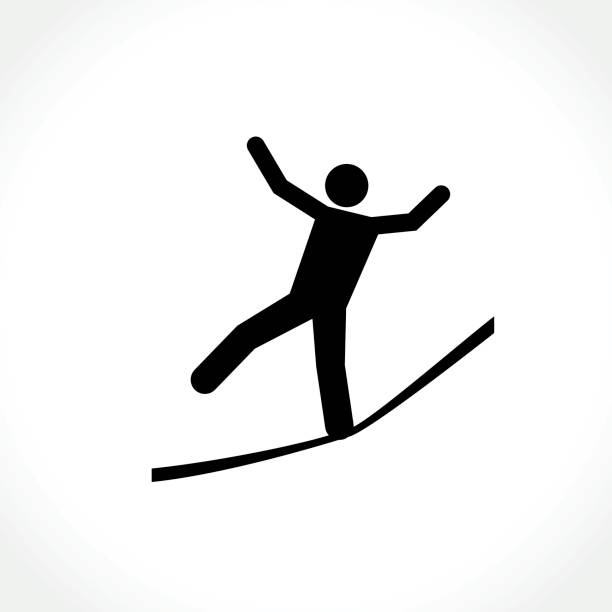 Slackline Vector Art, Icons, and Graphics for Free Download