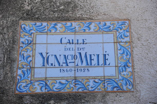 istock Road signs in Tossa del Mar - Spain 665471660